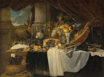 Jan Davidsz. De Heem. A banquet still life