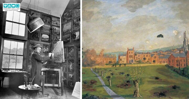 Winston Churchill - Painting as a pastime