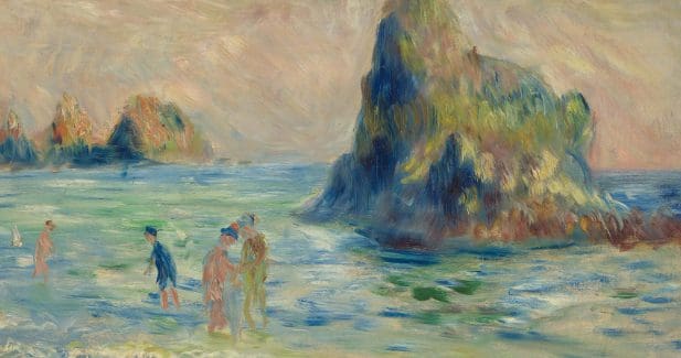 Pierre-Auguste Renoir, Moulin Huet Bay, Guernsey