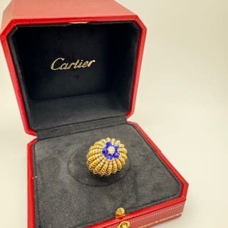 Cartier Lapis Lazuli ring