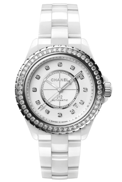 Chanel J12 set with diamonds