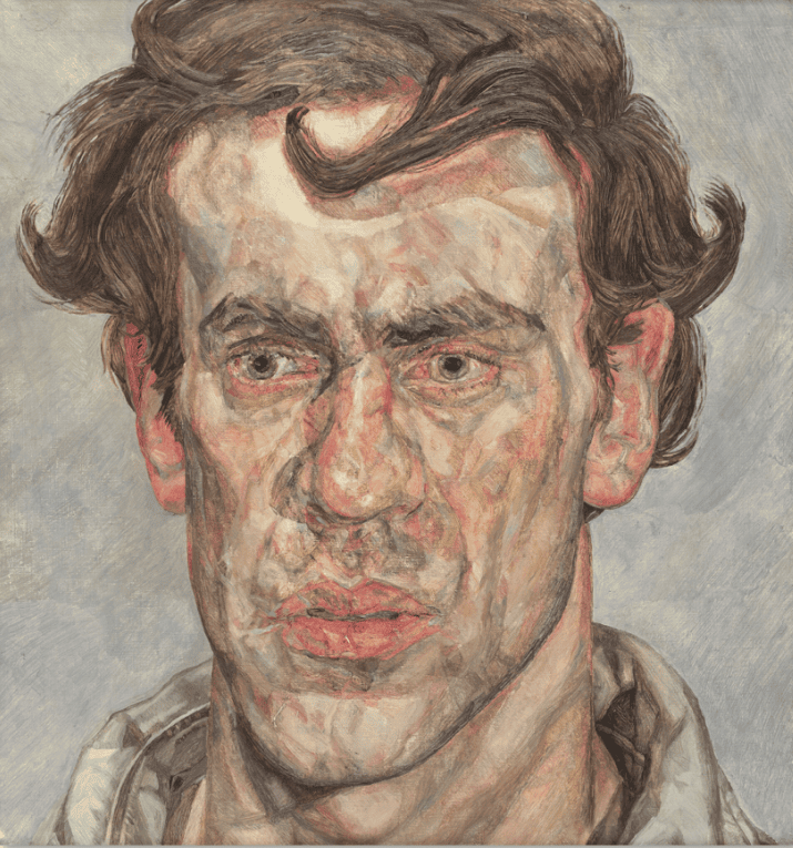 Lucian Freud - portrait of a young painter