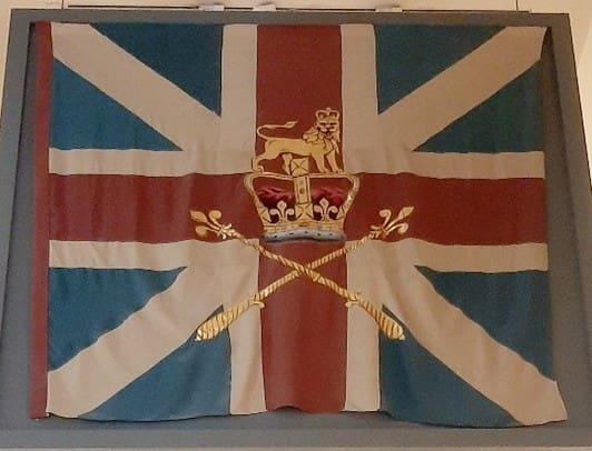 Flags of The Battle, held in the collection of NMS.